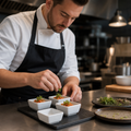 Mini Square Dish 85mm Porcelain for Professional Catering (Pack of 12)