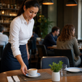 Saucers 145mm Blue Porcelain for Cafés & Restaurants (Pack of 36)