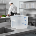 Polypropylene CamSquare Container 11.4L for Commercial Kitchens