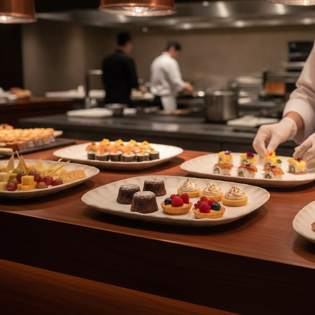 Melamine Tray White GN 1/2 325x265mm for Buffet Displays
