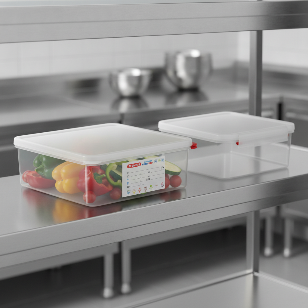 Plastic Transparent Airtight Container 9L for Food Storage