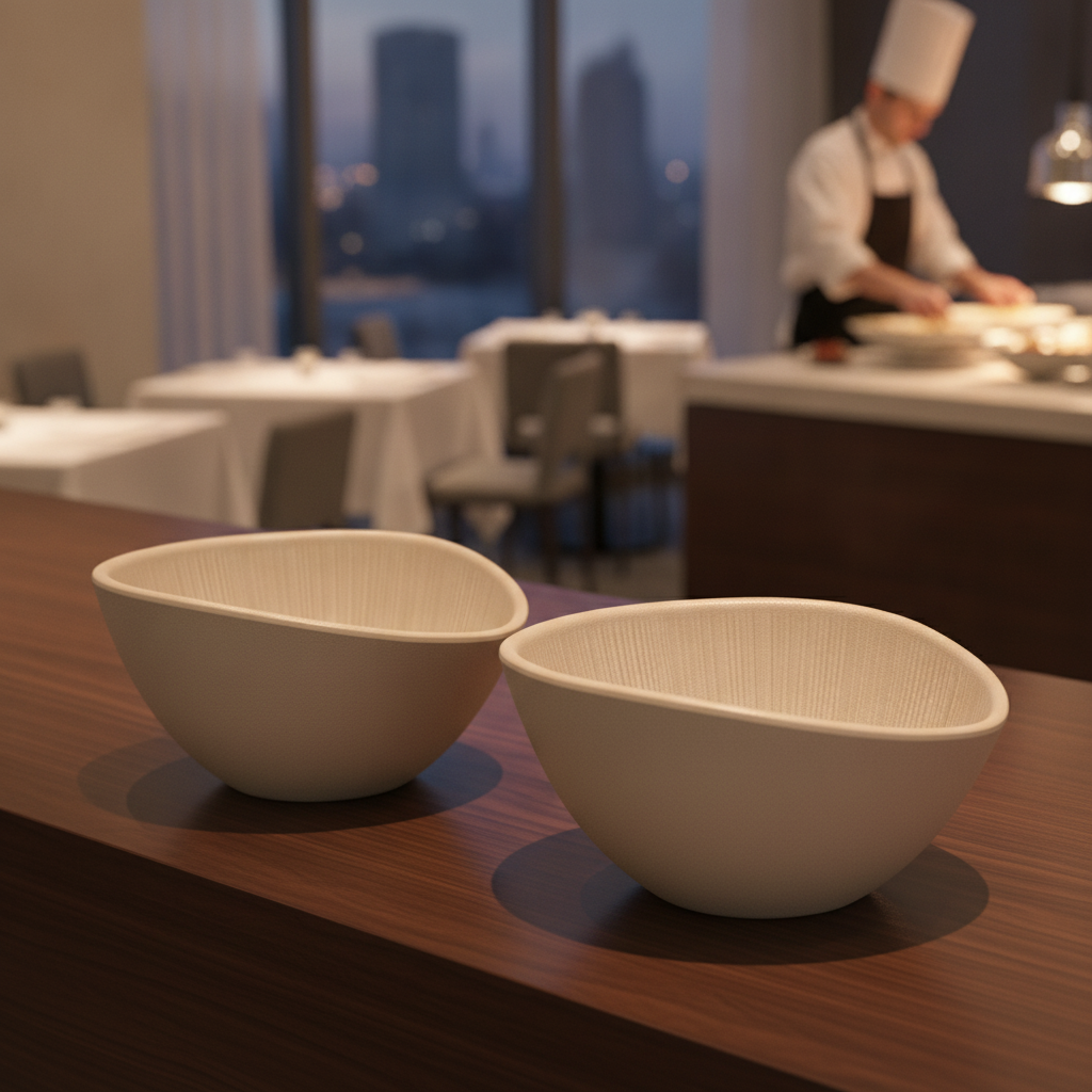 Melamine Serving Bowl 300ml for Buffets & Catering