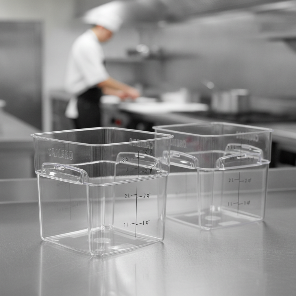 Polycarbonate Food Storage Container 3.8L for Efficient Kitchens