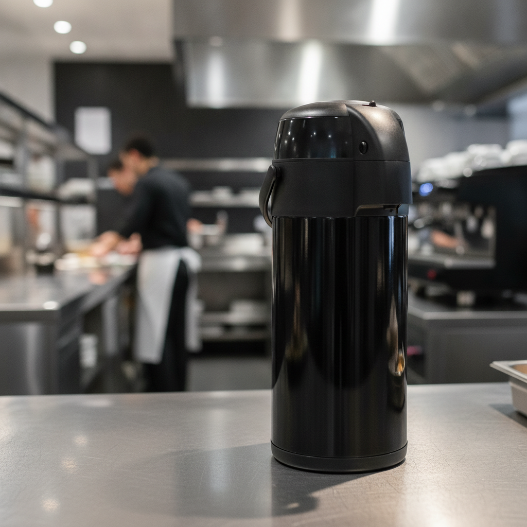 Polypropylene Double Wall Airpot 5L for Catering & Hospitality