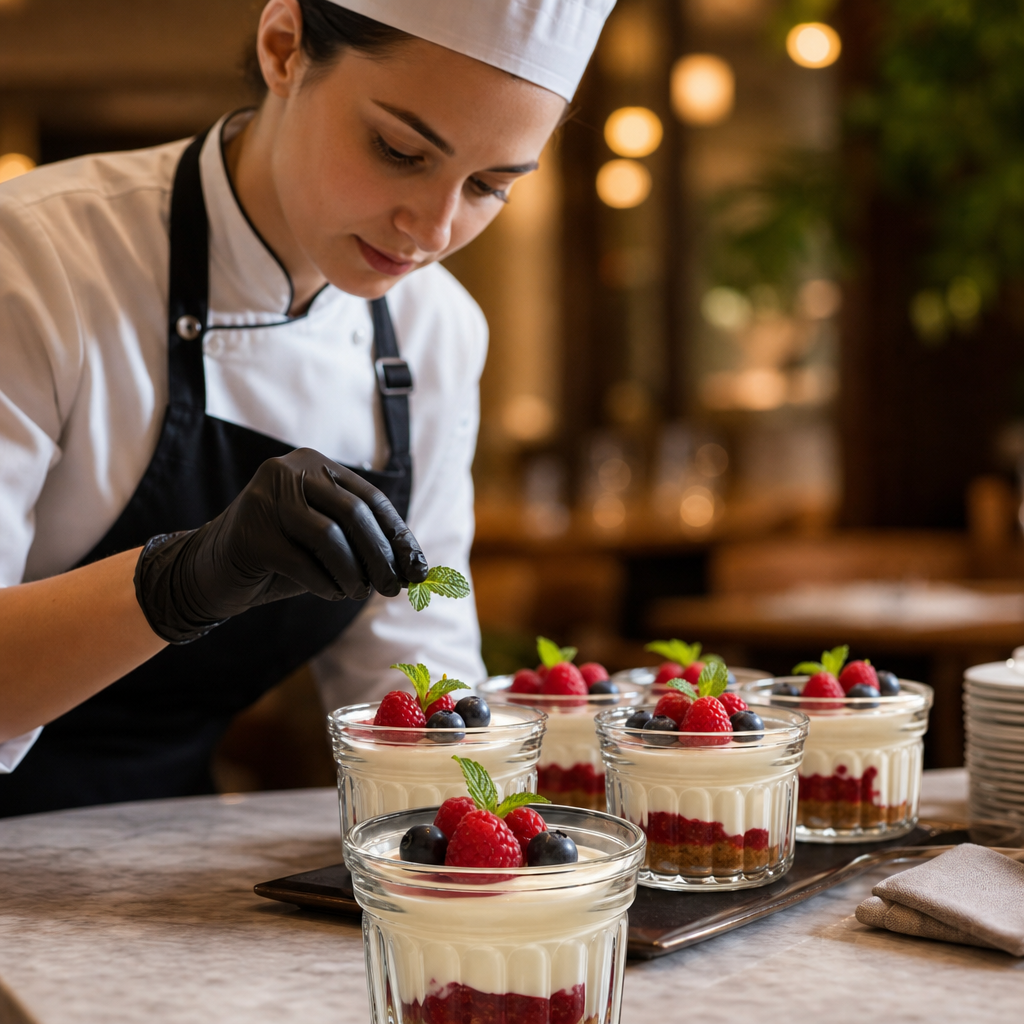 Tempered Glass Dessert Dish 270ml for Serving Desserts (Pack of 6)