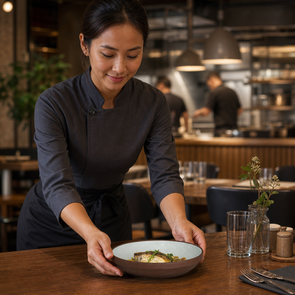 Deep Plates 285ml Vitrified Stoneware for Restaurant Dining (Pack of 12)