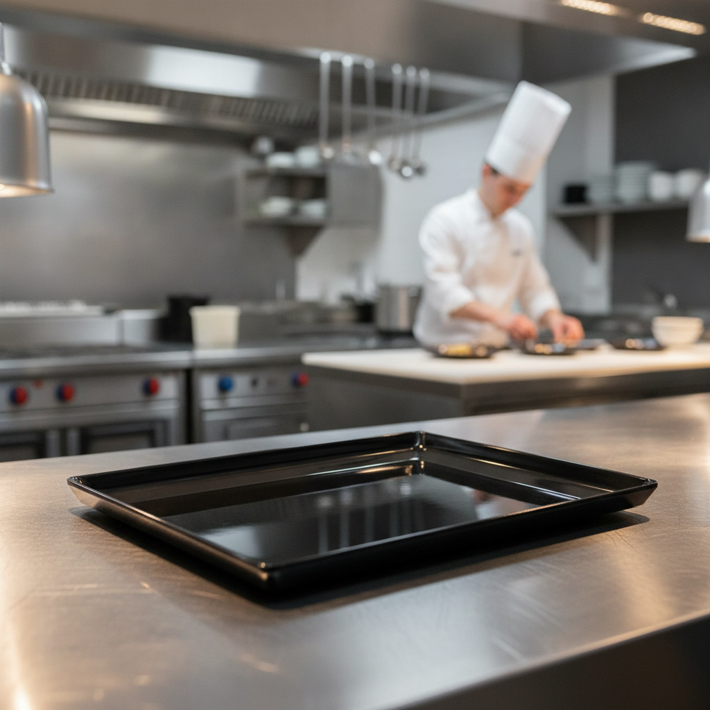 Melamine Rectangular Tray 1/1 GN for Catering & Hospitality