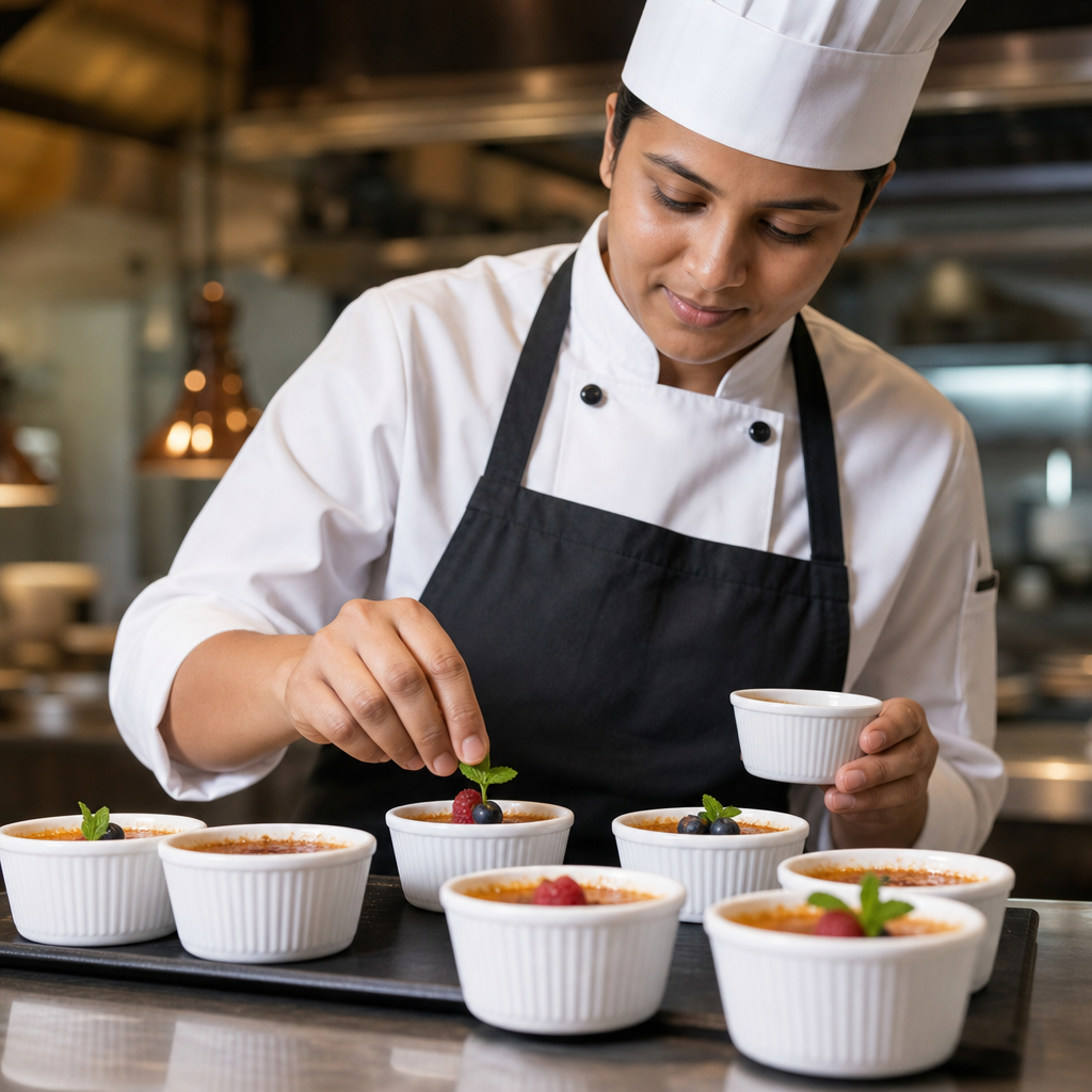 Fluted Ramekins 113.75ml Melamine for Catering & Hospitality (Pack of 12)