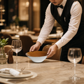 Bowl 165mm Mustard Porcelain for Dining Tables (Pack of 24)