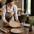 Plates 229mm Vitrified Ceramic for Modern Tabletop (Pack of 12)