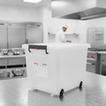 Polypropylene Mobile Food Storage Bin 50L for Commercial Kitchens
