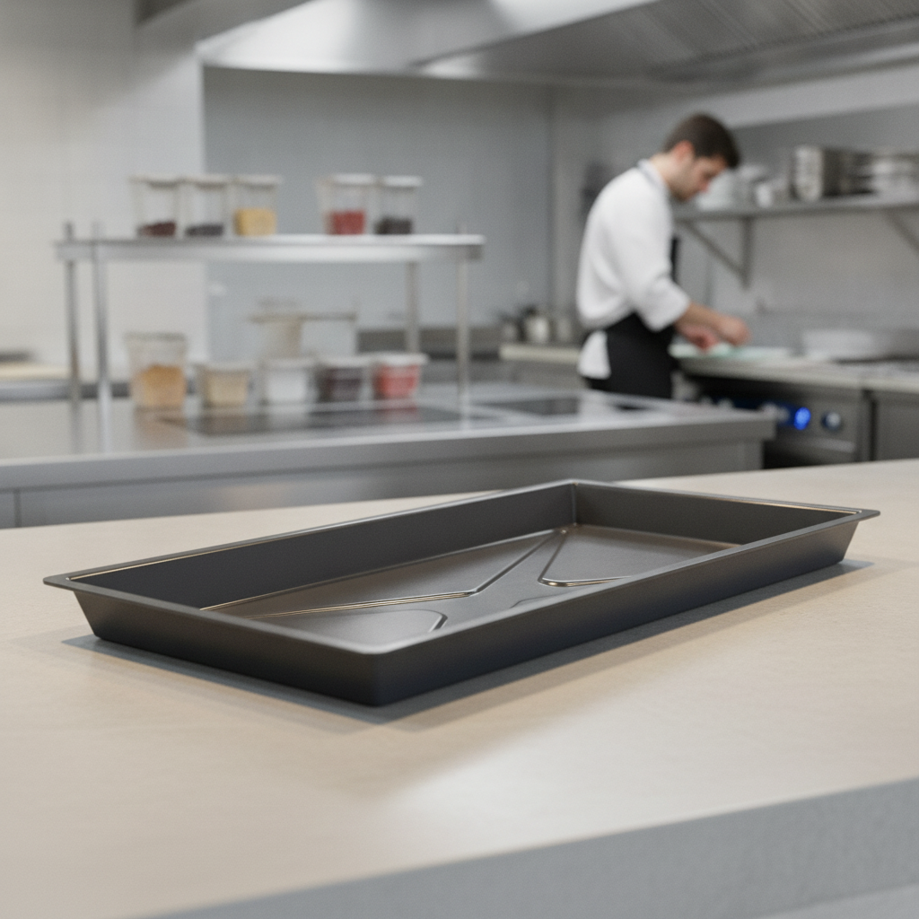 BPA-Free Plastic GN 1/1 Tray for Food Presentation