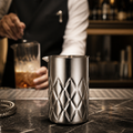 304 Stainless Steel Double Wall Mixing Glass for Cocktail Bars