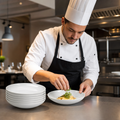 Bowls 160mm Porcelain for Contemporary Dining (Pack of 6)
