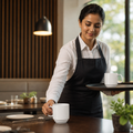 Stacking Mugs 284ml Porcelain for Dining Services (Pack of 12)