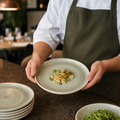 Round Coupe Plates 165mm Porcelain for Restaurants & Pubs (Pack of 12)