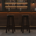 Rubber Wood High Stool 760mm for Bars & Pubs (Pack of 2)