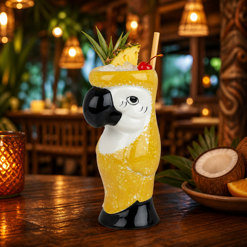 Ceramic Tiki Mug 750ml for Themed Parties