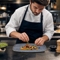 Rectangular Plates Slate 298mm Blue Porcelain for Artisan Cooking (Pack of 12)