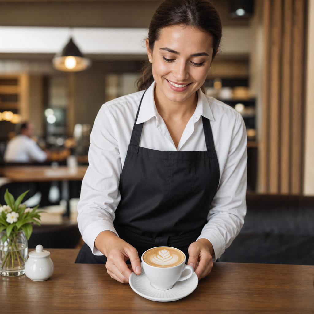 Cappuccino Saucers 160mm Vitrified Ceramic for Catering (Pack of 12)
