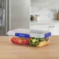Plastic Airtight Storage Container 2.2L for Kitchen Organization