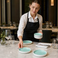 Saucers 136mm Porcelain for Stylish Table Settings (Pack of 6)
