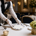 Coupe Plates 210mm Bone China for Upscale Dining (Pack of 12)