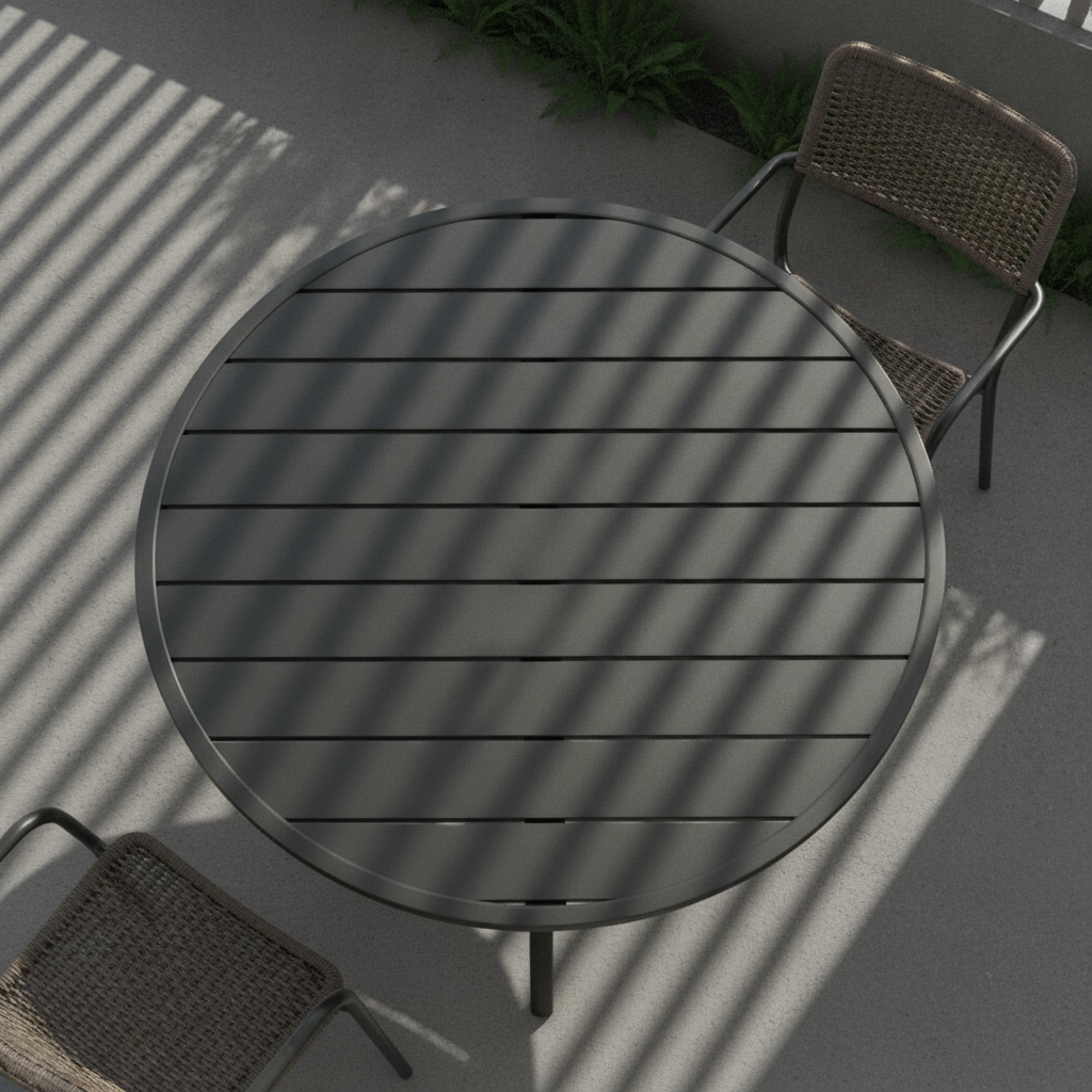 Aluminium Round Table Top 580mm for Indoor & Outdoor Use