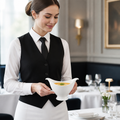 Soup Bowl 330ml Fine China for Contemporary Dining (Pack of 6)