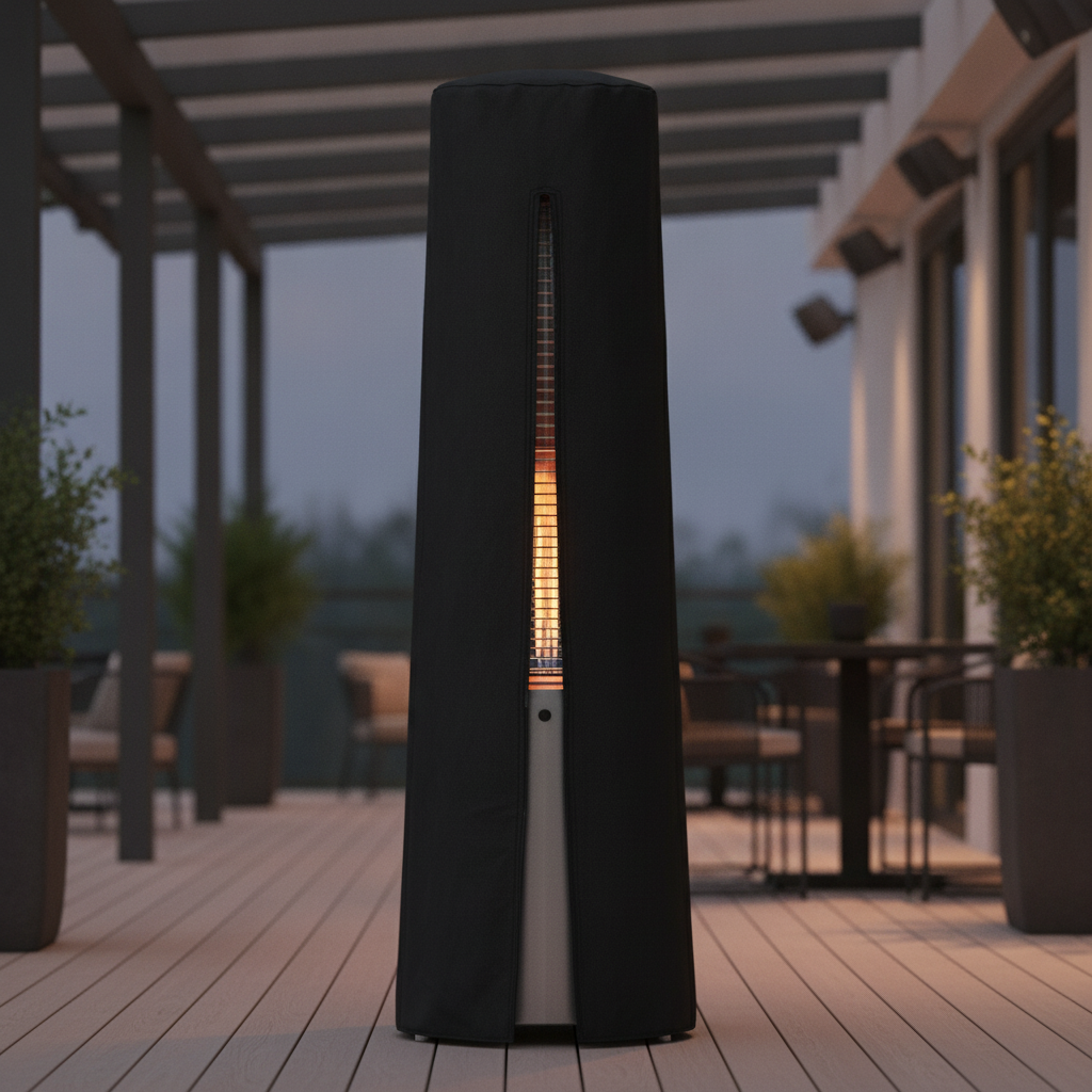 Polyester Flame Heater Cover 2100mm for Outdoor Use