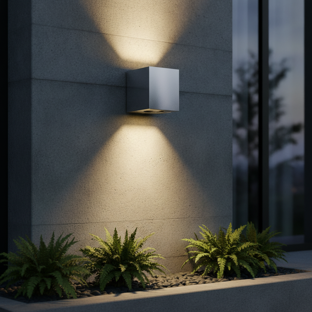 Stainless Steel Outdoor Wall Light for Modern Spaces
