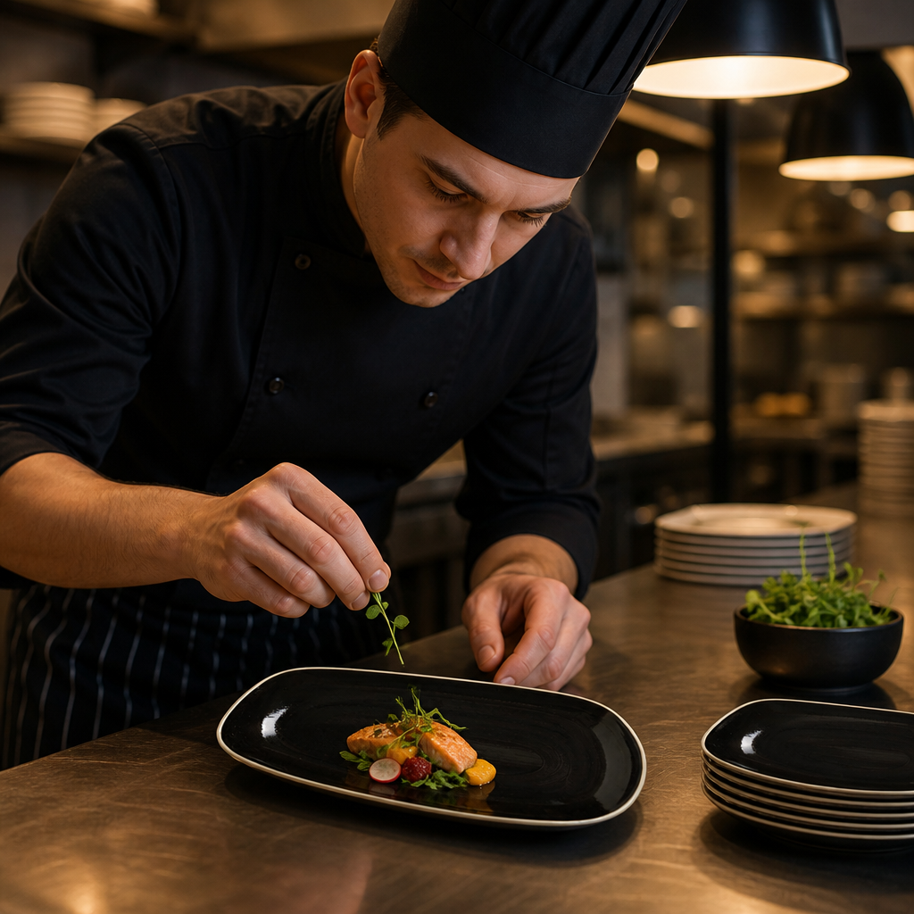 Platters 226mm Ceramic for Stylish Food Presentation (Pack of 12)