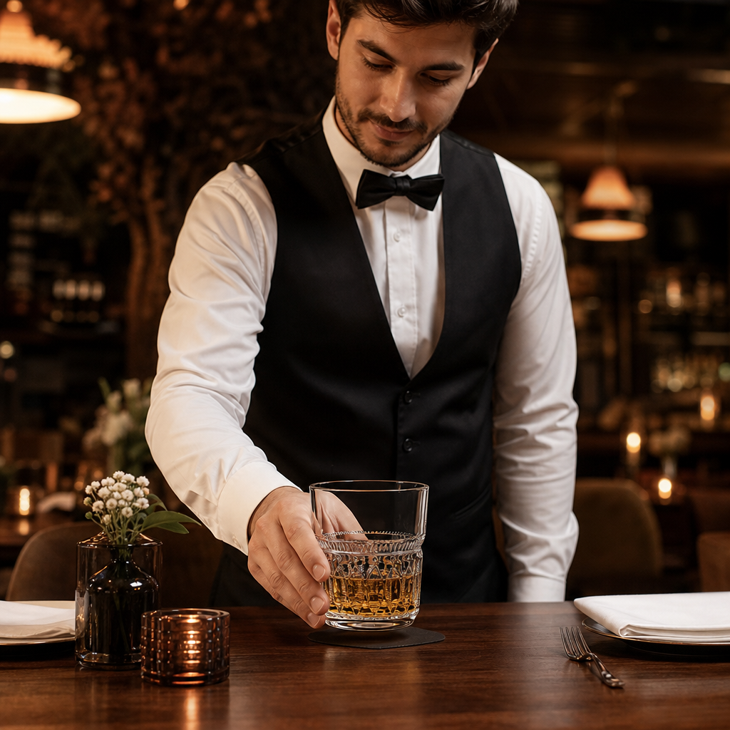 Glass Double Old Fashioned Tumblers 350ml for Bars & Pubs (Pack of 12)
