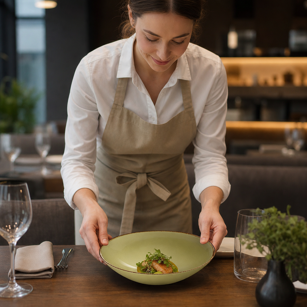 Olive Bowls 165mm Porcelain for Dining & Catering (Pack of 24)