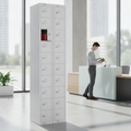 Powder Coated Steel Personal Effects Locker for Secure Storage