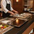 201 Stainless Steel Food Presentation Tray GN 1/1 for Buffets