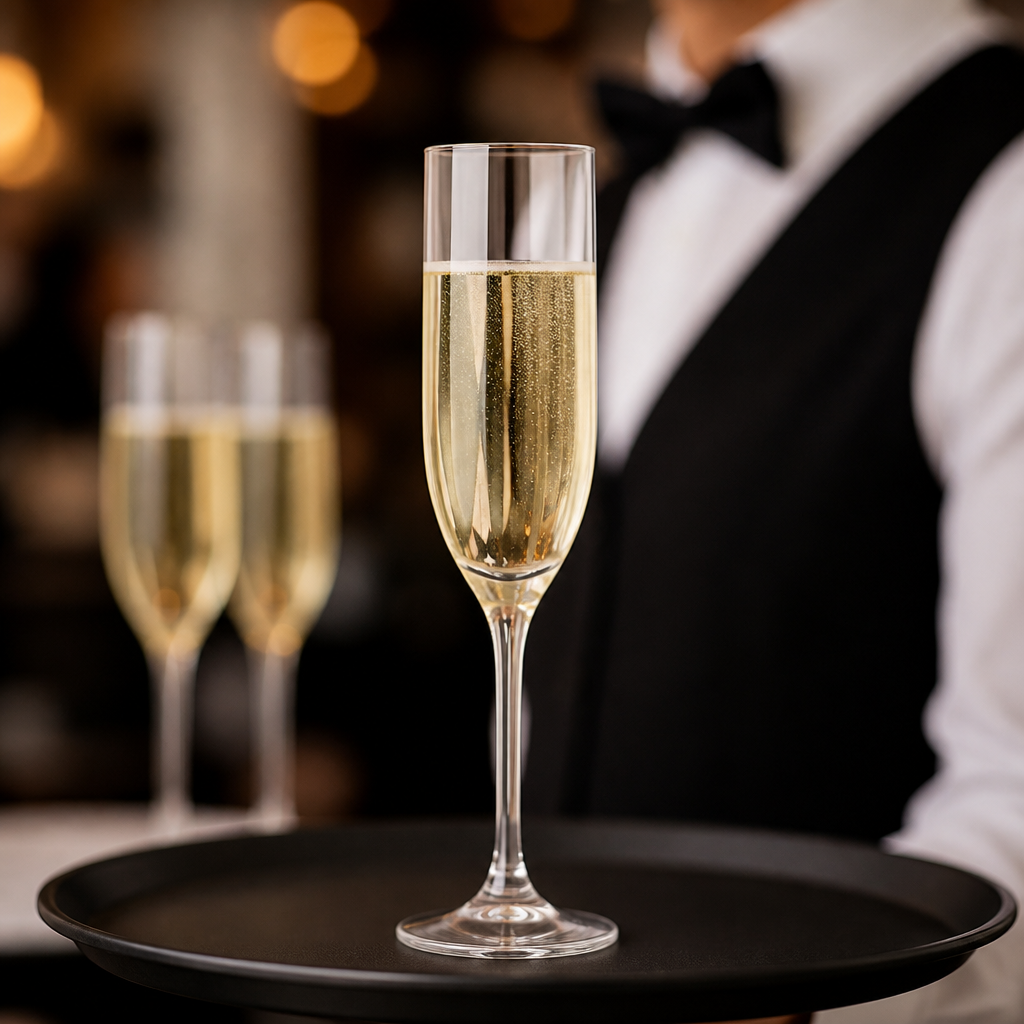 Polycarbonate Aintree Flutes 175ml for Celebrations (Pack of 6)