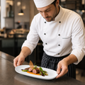 Platters 300x150mm White Vitrified Ceramic for Elegant Presentations (Pack of 12)