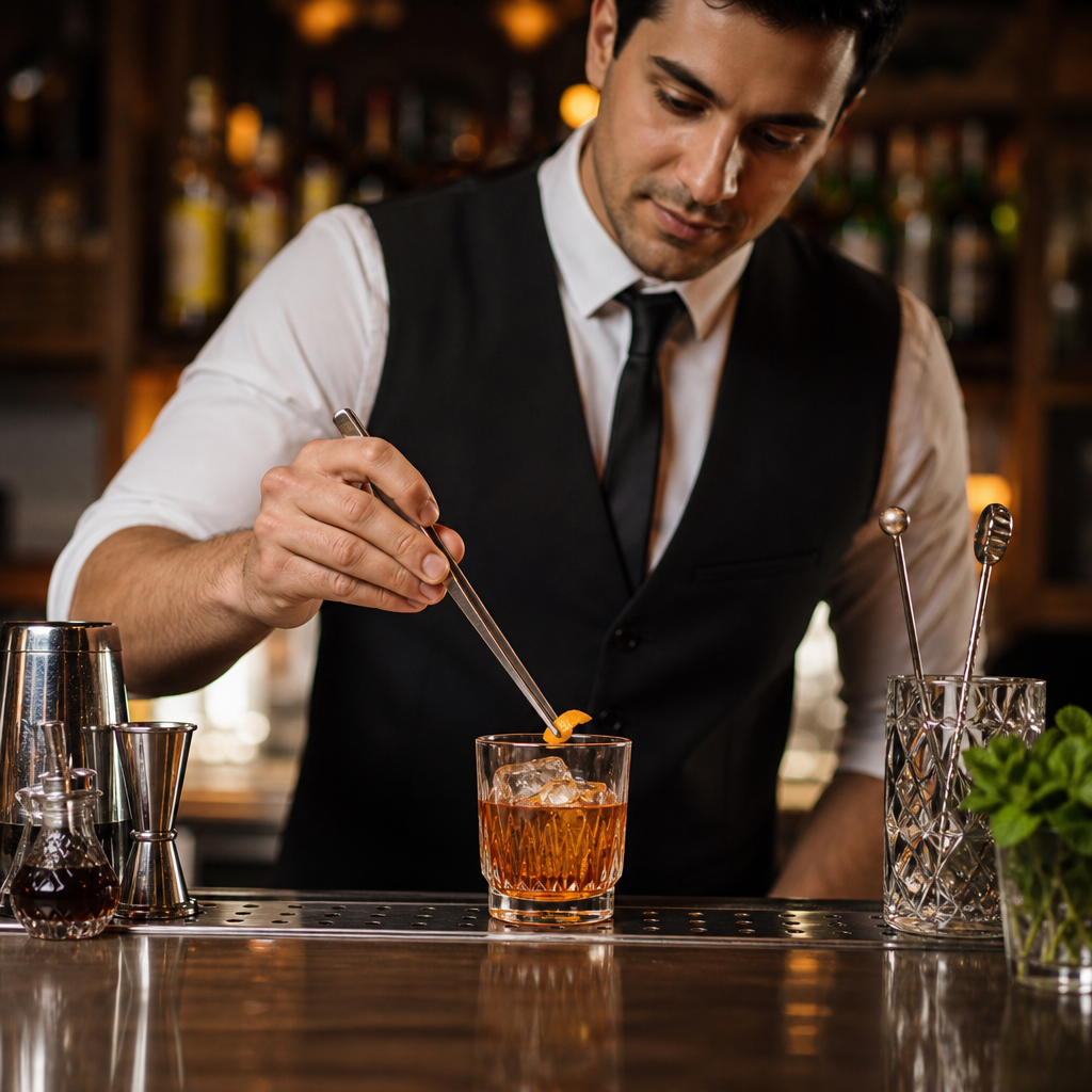 Glass Old Fashioned Glasses 235ml for Classic Cocktails (Pack of 12)