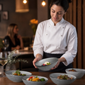 Porcelain Sloping Bowls 175mm for Serving Desserts & Side Dishes