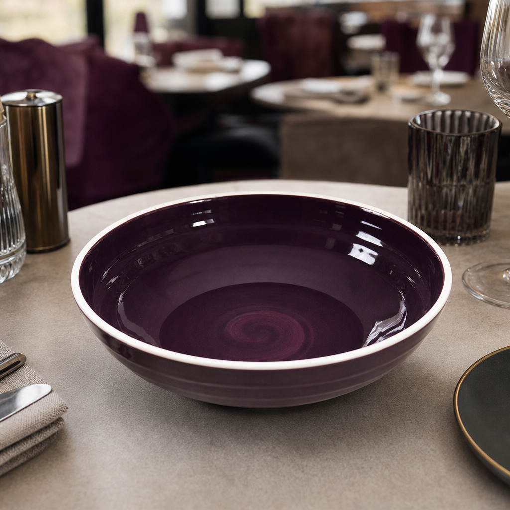Nyx Damson Bowls 980ml for Modern Dining Experiences - Pack of 12