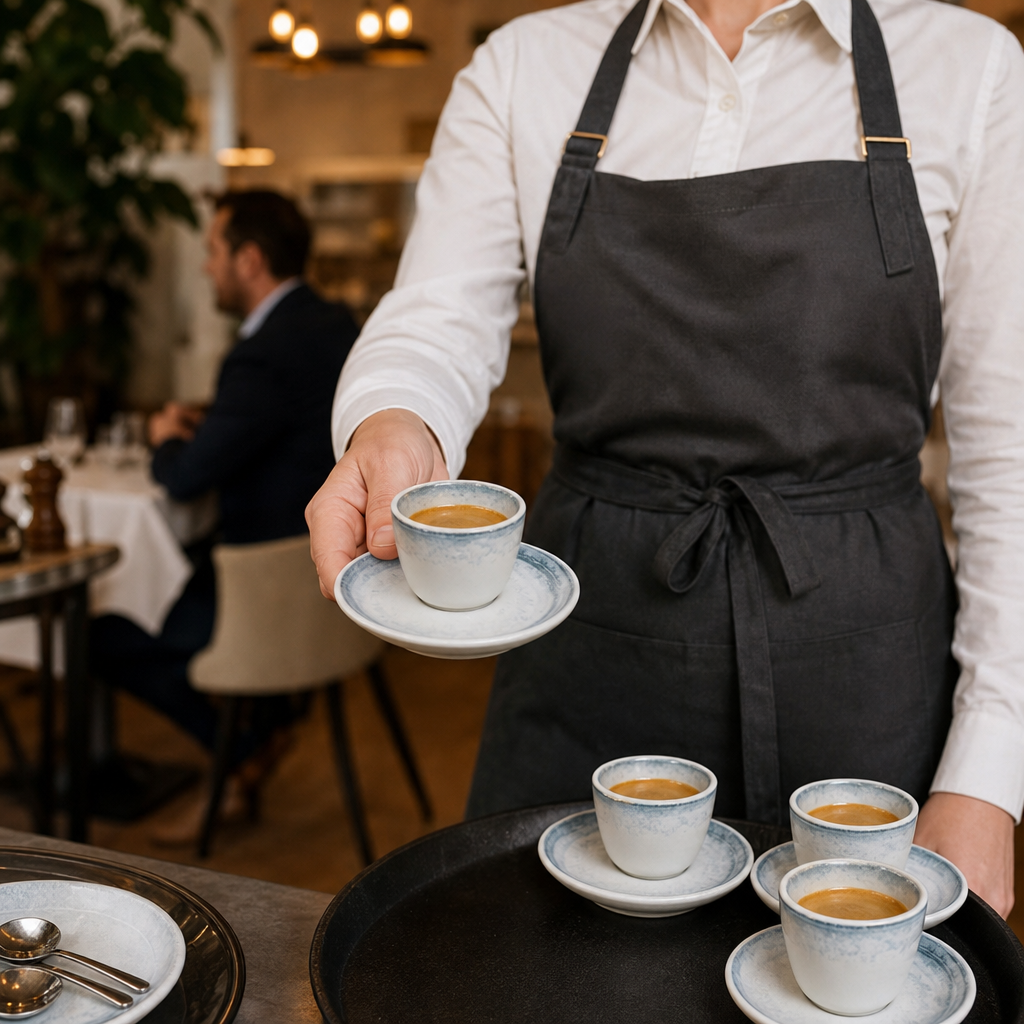 Vitrified Espresso Saucers 118mm China for Professional Use (Pack of 12)