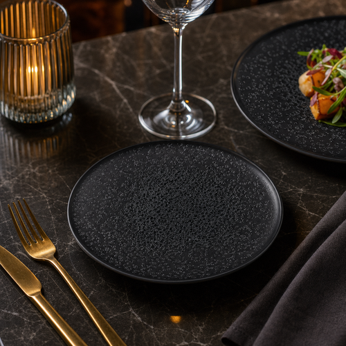 Ash Coupe Plates 155mm Porcelain for Stylish Dining (Pack of 6)