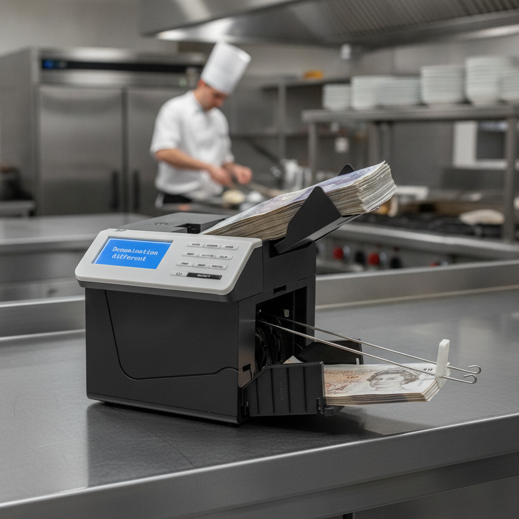 Plastic Banknote Counter for Global Currency Handling