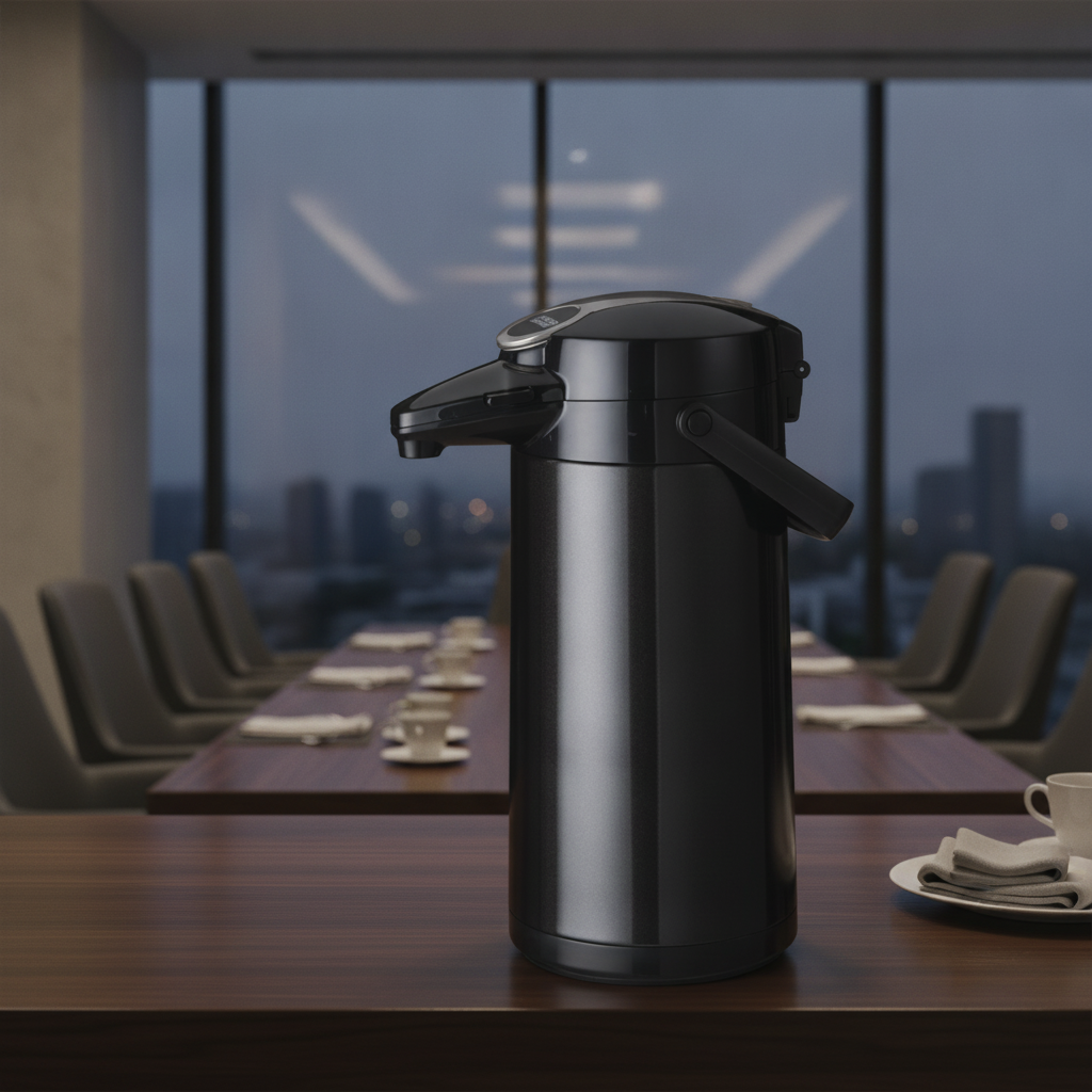 Stainless Steel Airpot 2.2L for Hotels & Board Rooms