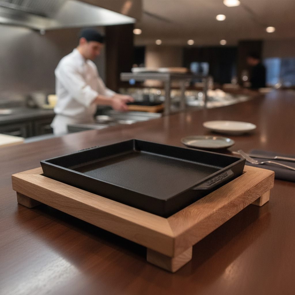 Wood Support 320x220mm for Safe Serving