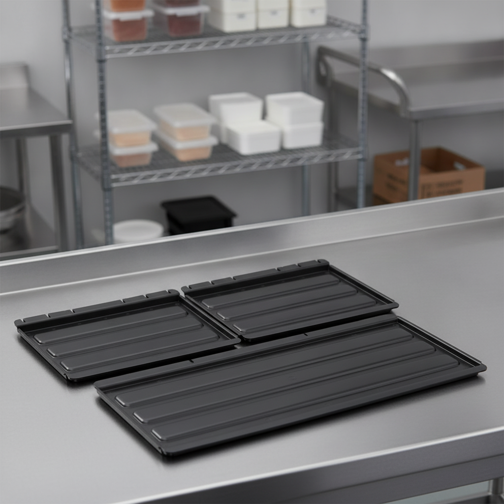 Polypropylene Shelf Panel Set for Utility Carts