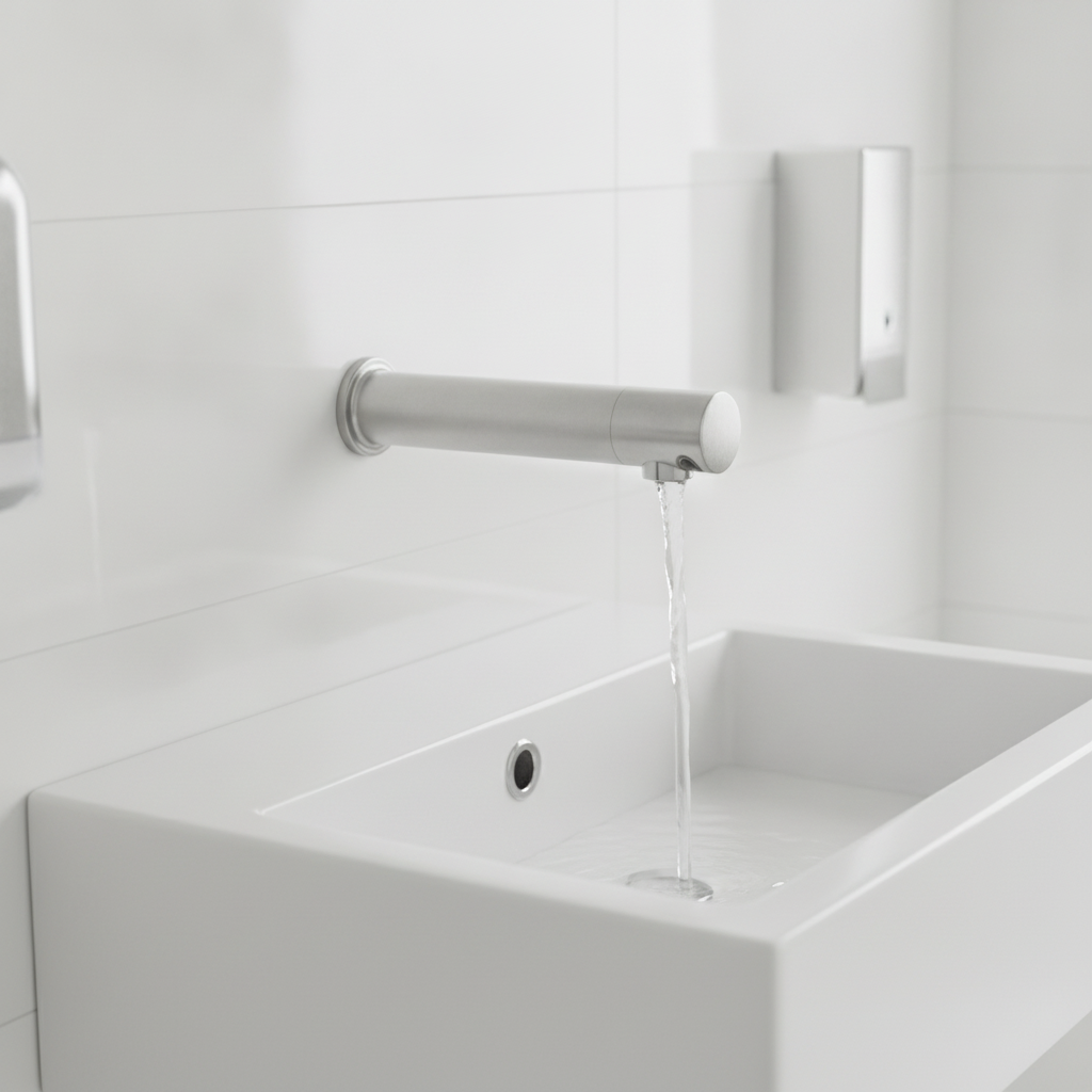 Stainless Steel Sensor Operated Tap 200mm for Hygiene Use