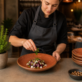 Terracotta Coupe Bowls 215mm for Casual Cafés & Restaurants - Pack of 24