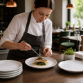 Coupe Plates 260mm Stoneware for Restaurants & Cafés (Pack of 6)